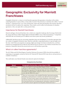 Link to guide on geographic exclusivity